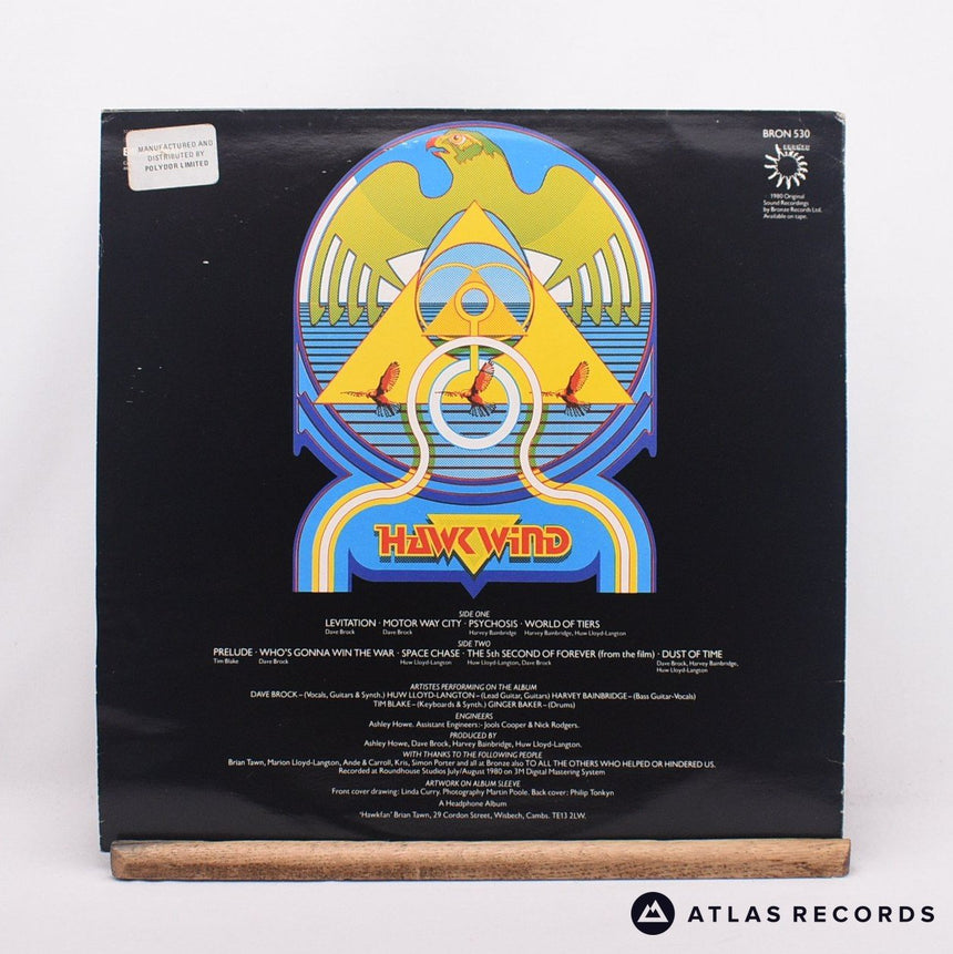Hawkwind - Levitation - Repress Townhouse LP Vinyl Record - VG+/EX