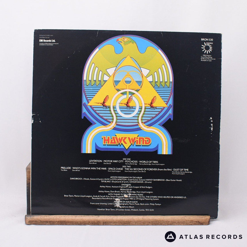 Hawkwind - Levitation - Townhouse A//4 B//2 LP Vinyl Record - VG+/EX