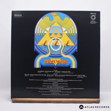 Hawkwind - Levitation - Blue First Press A-3 B-1 LP Vinyl Record - VG+/EX
