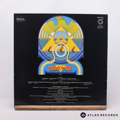 Hawkwind - Levitation - Blue A-3 B-1 LP Vinyl Record - EX/EX