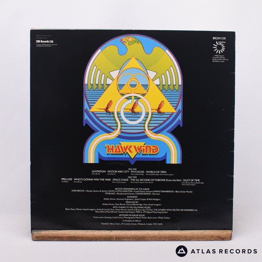 Hawkwind - Levitation - Blue A-3 B-1 LP Vinyl Record - EX/EX