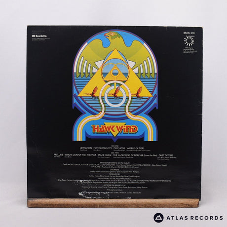 Hawkwind - Levitation - Blue Townhouse A-3 B-1 LP Vinyl Record - VG+/VG+