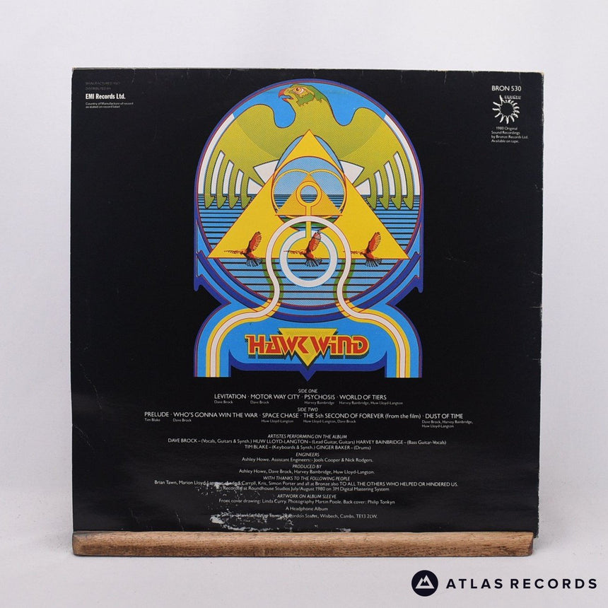 Hawkwind - Levitation - Blue Townhouse A-3 B-1 LP Vinyl Record - VG+/VG+