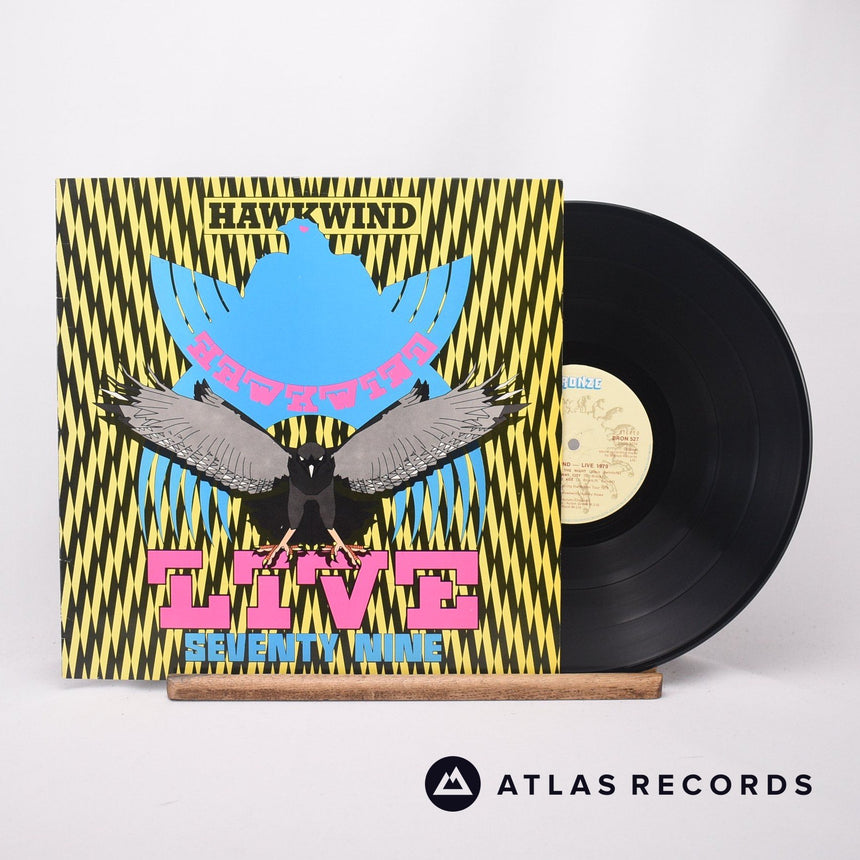 Hawkwind Live Seventy Nine LP Vinyl Record - Front Cover & Record