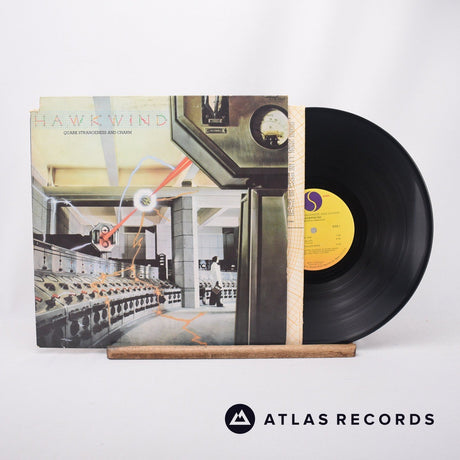 Hawkwind Quark Strangeness And Charm LP Vinyl Record - Front Cover & Record