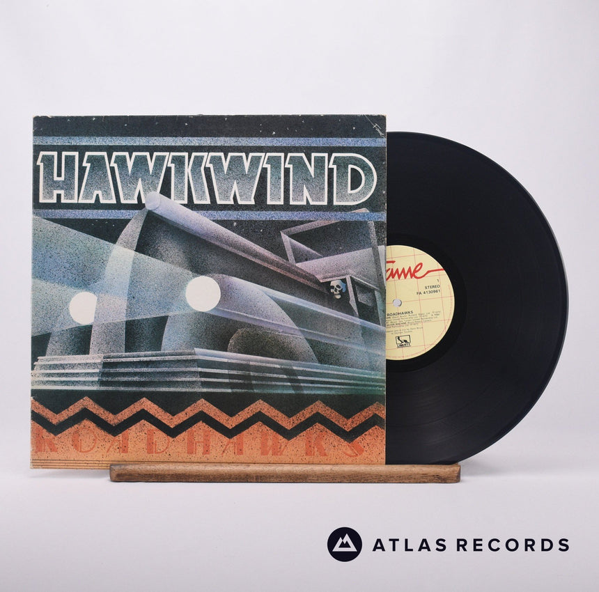 Hawkwind Roadhawks LP Vinyl Record - Front Cover & Record