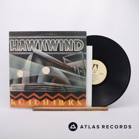 Hawkwind Roadhawks LP Vinyl Record - Front Cover & Record