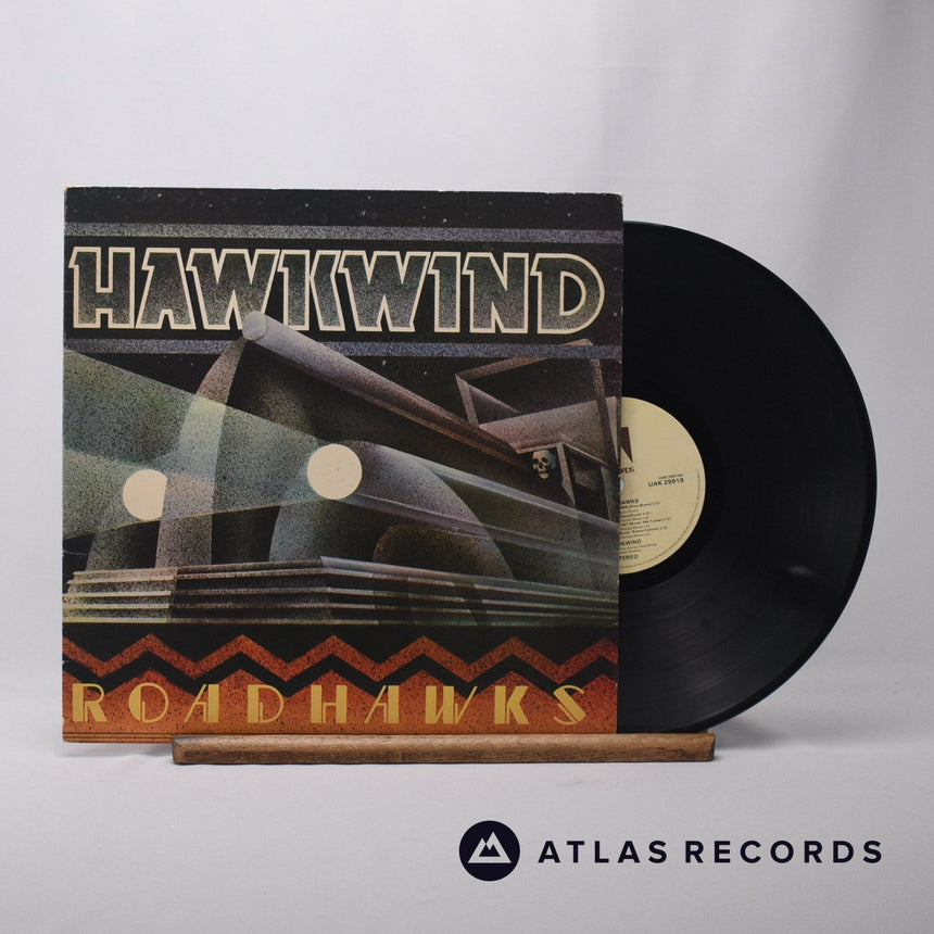 Hawkwind Roadhawks LP Vinyl Record - Front Cover & Record