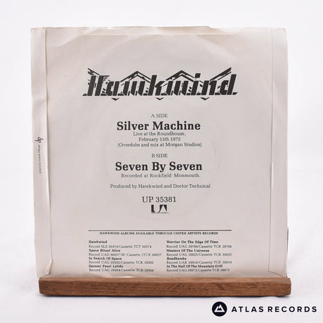 Hawkwind - Silver Machine - Reissue 7" Vinyl Record - VG+/EX