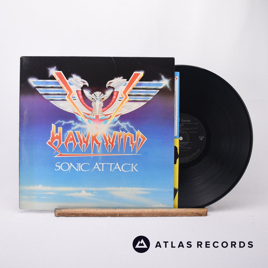 Hawkwind - Sonic Attack - Arun Insert Lyric Sheet LP Vinyl Record - EX/EX