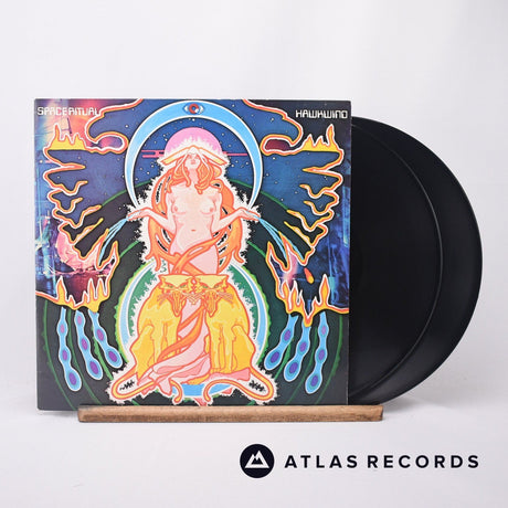 Hawkwind Space Ritual 2 x LP Vinyl Record - Front Cover & Record
