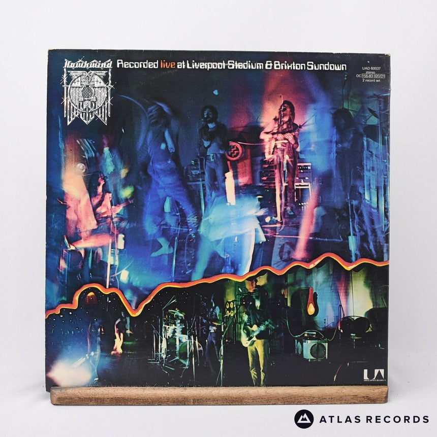 Hawkwind - Space Ritual - Repress Gatefold Double LP Vinyl Record - EX/EX