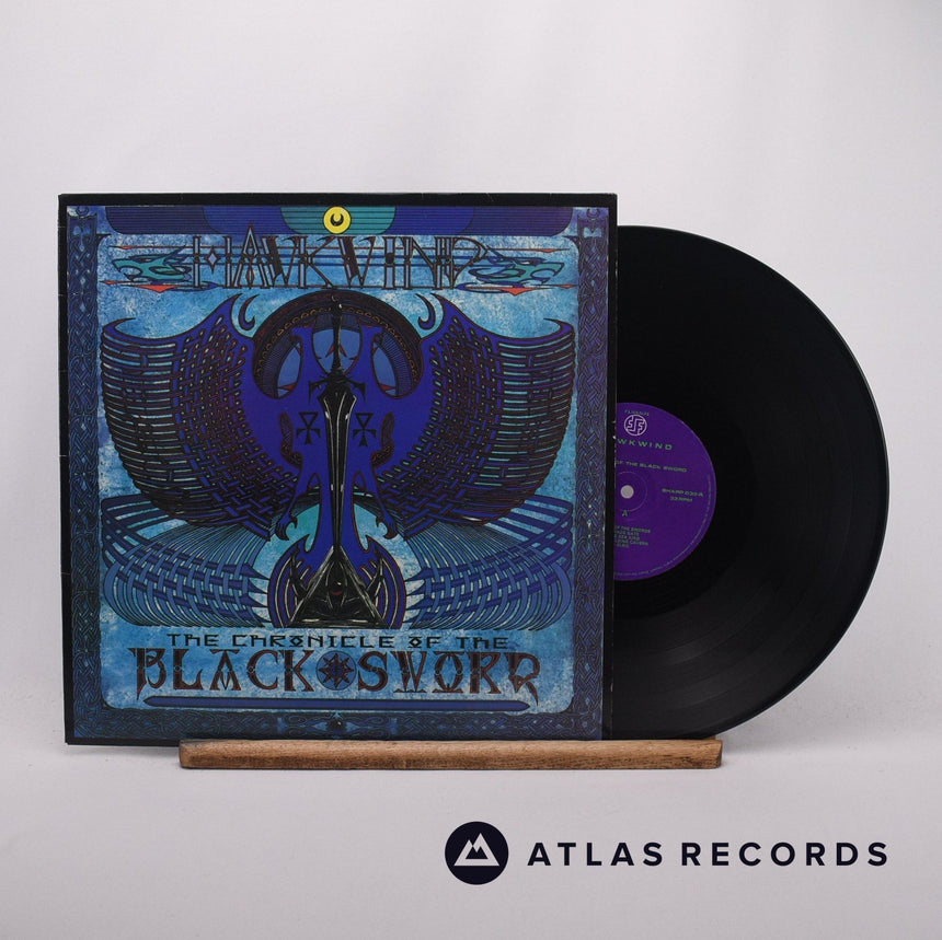 Hawkwind The Chronicle Of The Black Sword LP Vinyl Record - Front Cover & Record