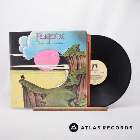 Hawkwind Warrior On The Edge Of Time LP Vinyl Record - Front Cover & Record