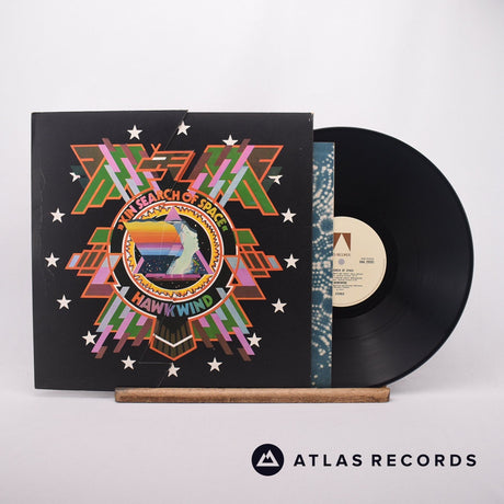 Hawkwind X In Search Of Space LP Vinyl Record - Front Cover & Record