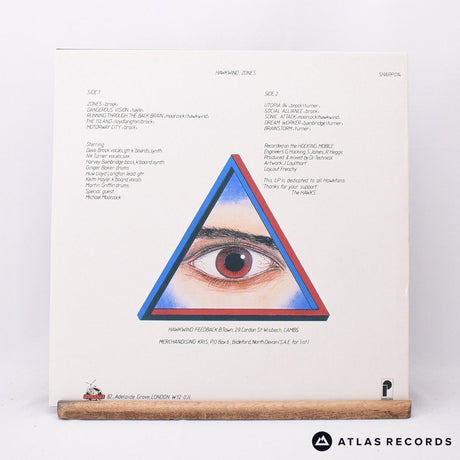 Hawkwind - Zones - LP Vinyl Record - EX/VG+