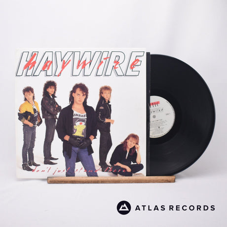 Haywire Don't Just Stand There LP Vinyl Record - Front Cover & Record