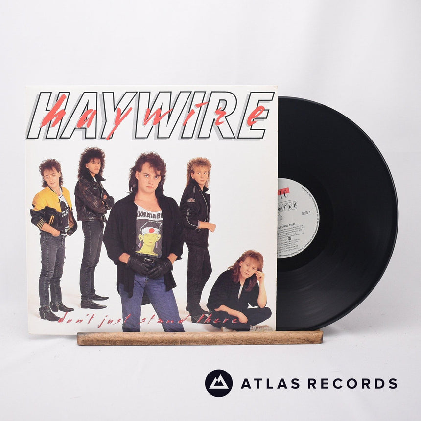 Haywire Don't Just Stand There LP Vinyl Record - Front Cover & Record