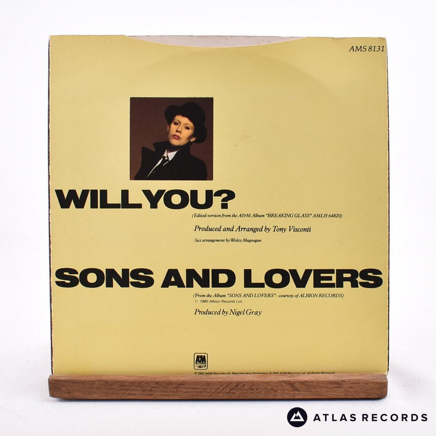 Hazel O'Connor - Will You? - 7" Vinyl Record - EX/VG+