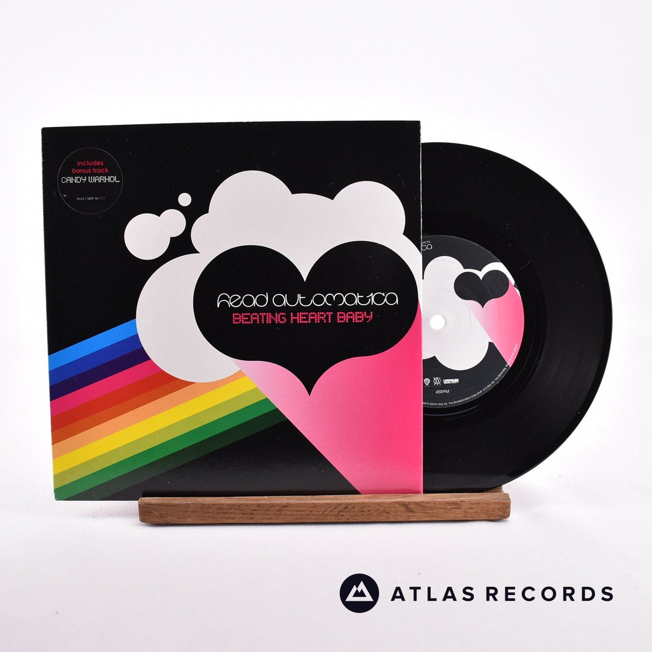Head Automatica Beating Heart Baby 7" Vinyl Record - Front Cover & Record