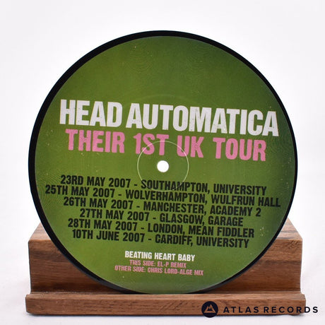 Head Automatica - Beating Heart Baby - Picture Disc 7" Vinyl Record - NM/NM