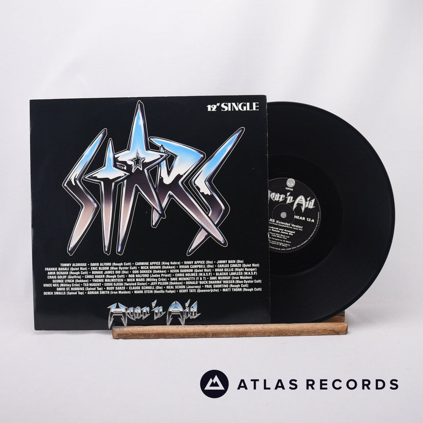 Hear'n Aid Stars 12" Vinyl Record - Front Cover & Record