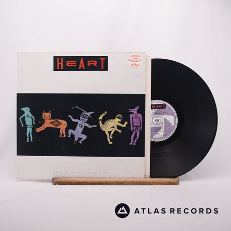 Heart Bad Animals LP Vinyl Record - Front Cover & Record