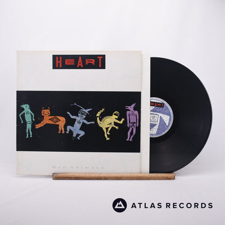 Heart Bad Animals LP Vinyl Record - Front Cover & Record