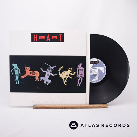 Heart Bad Animals LP Vinyl Record - Front Cover & Record