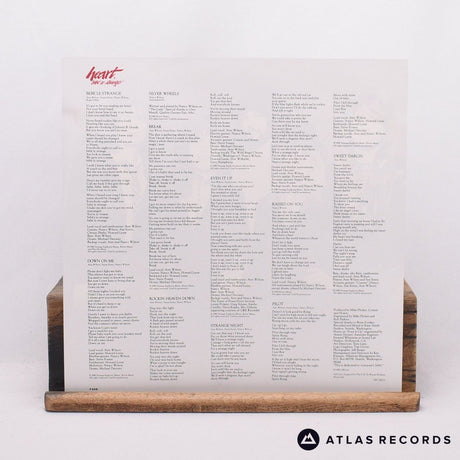 Heart - Bebe Le Strange - Lyric Sheet LP Vinyl Record - EX/EX