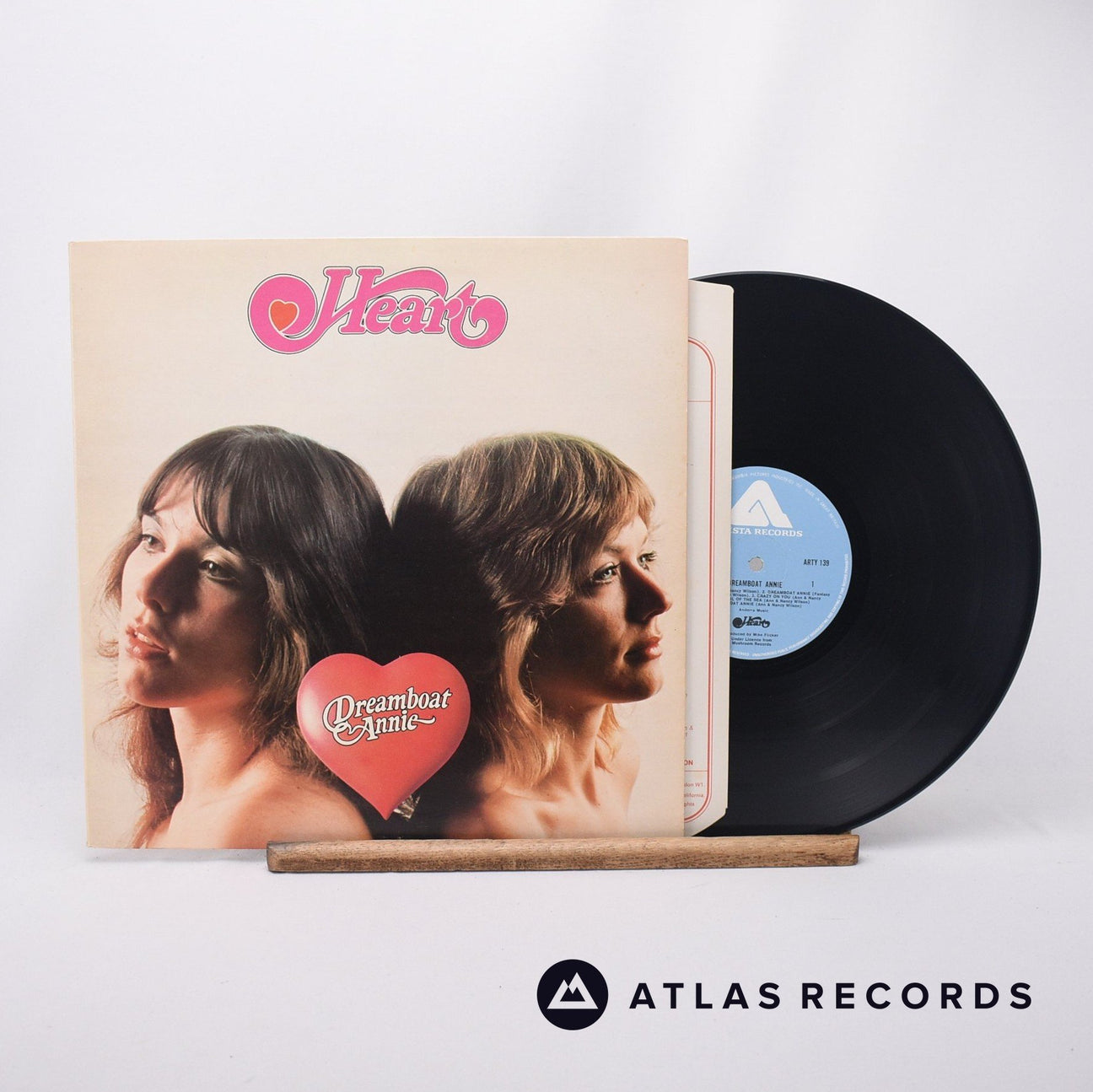 Heart Dreamboat Annie LP Vinyl Record - Front Cover & Record