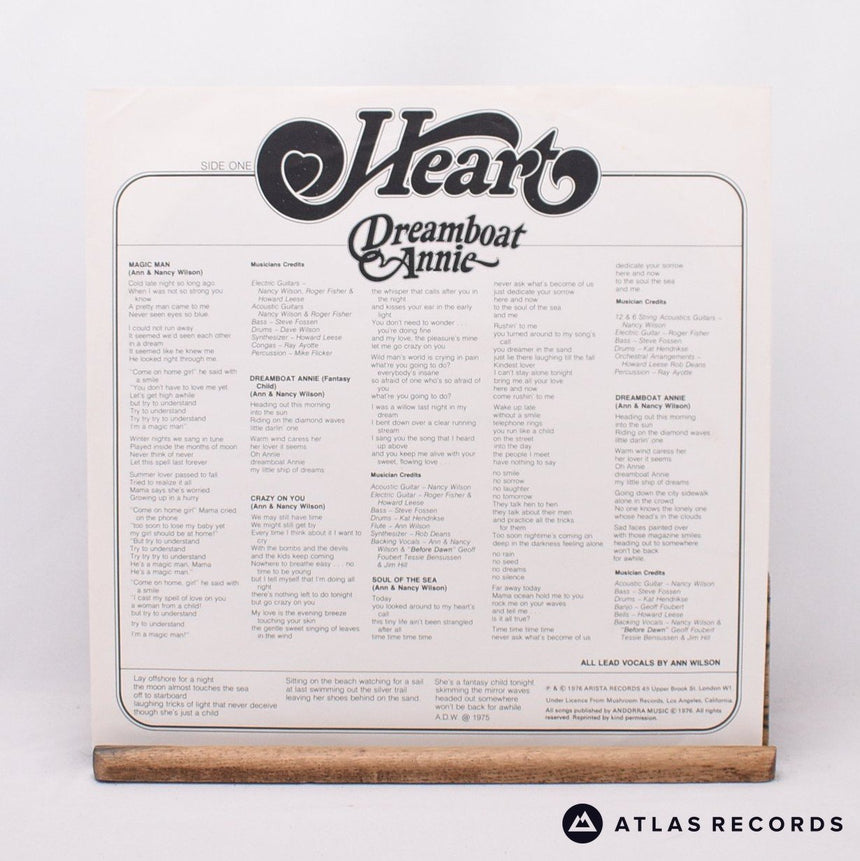 Heart - Dreamboat Annie - LP Vinyl Record - VG+/EX