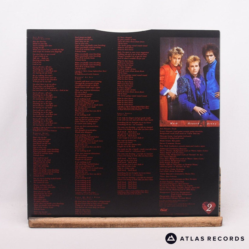 Heart - Heart - LP Vinyl Record - EX/EX