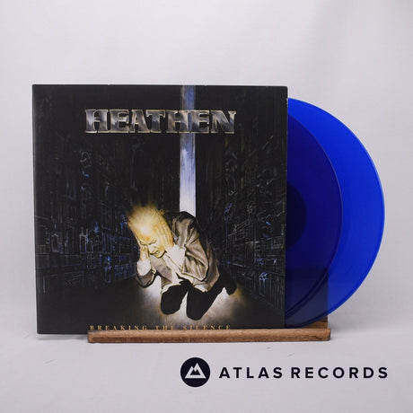 Heathen Breaking The Silence 2 x LP Vinyl Record - Front Cover & Record