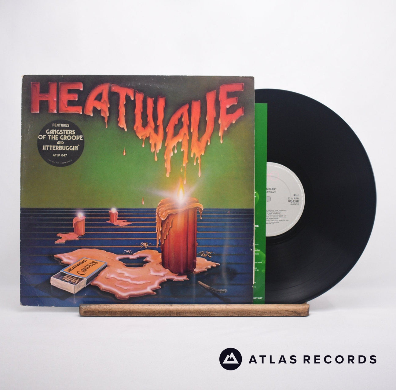 Heatwave Candles LP Vinyl Record - Front Cover & Record