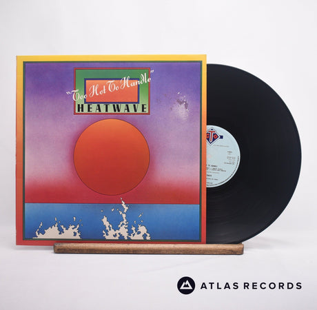 Heatwave Too Hot To Handle LP Vinyl Record - Front Cover & Record