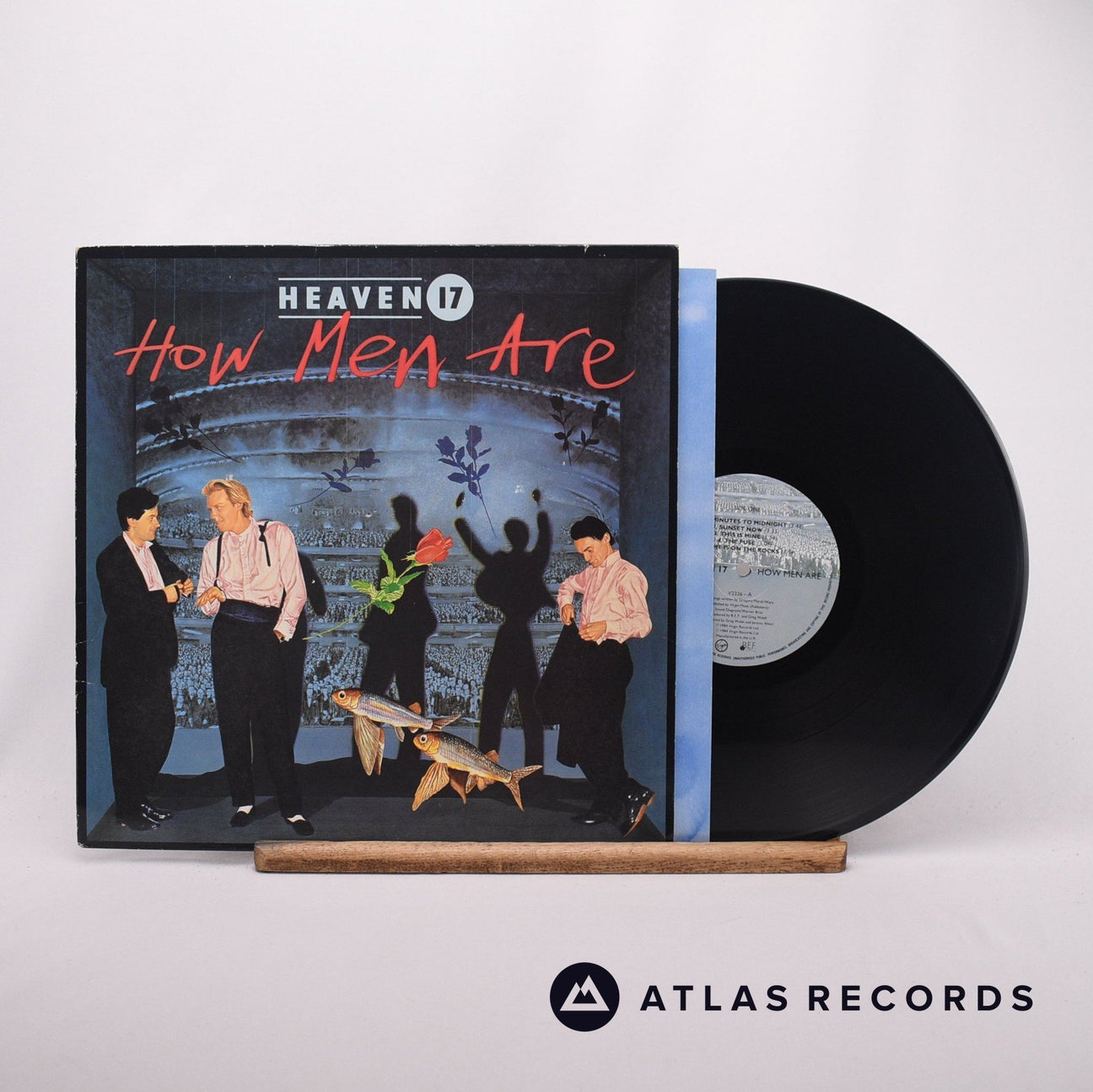 Heaven 17 How Men Are LP Vinyl Record - Front Cover & Record