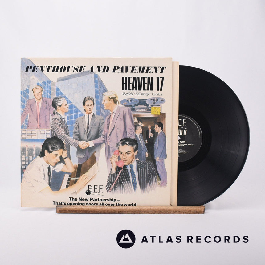 Heaven 17 Penthouse And Pavement LP Vinyl Record - Front Cover & Record