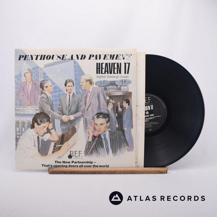 Heaven 17 Penthouse And Pavement LP Vinyl Record - Front Cover & Record
