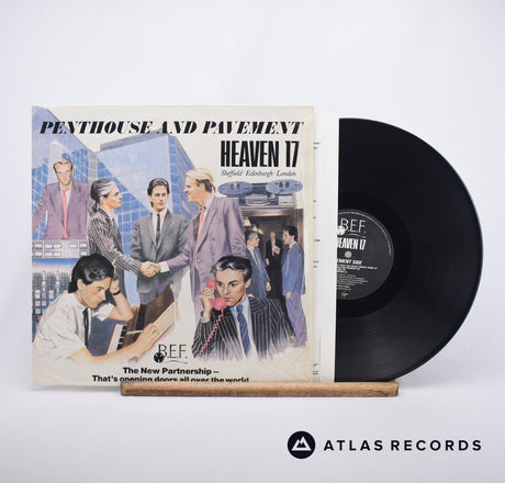 Heaven 17 Penthouse And Pavement LP Vinyl Record - Front Cover & Record