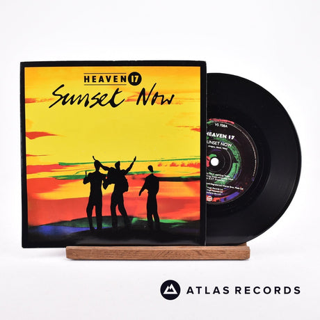 Heaven 17 Sunset Now 7" Vinyl Record - Front Cover & Record