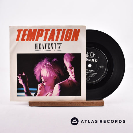 Heaven 17 Temptation 7" Vinyl Record - Front Cover & Record