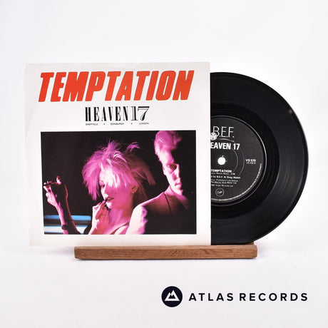 Heaven 17 Temptation 7" Vinyl Record - Front Cover & Record
