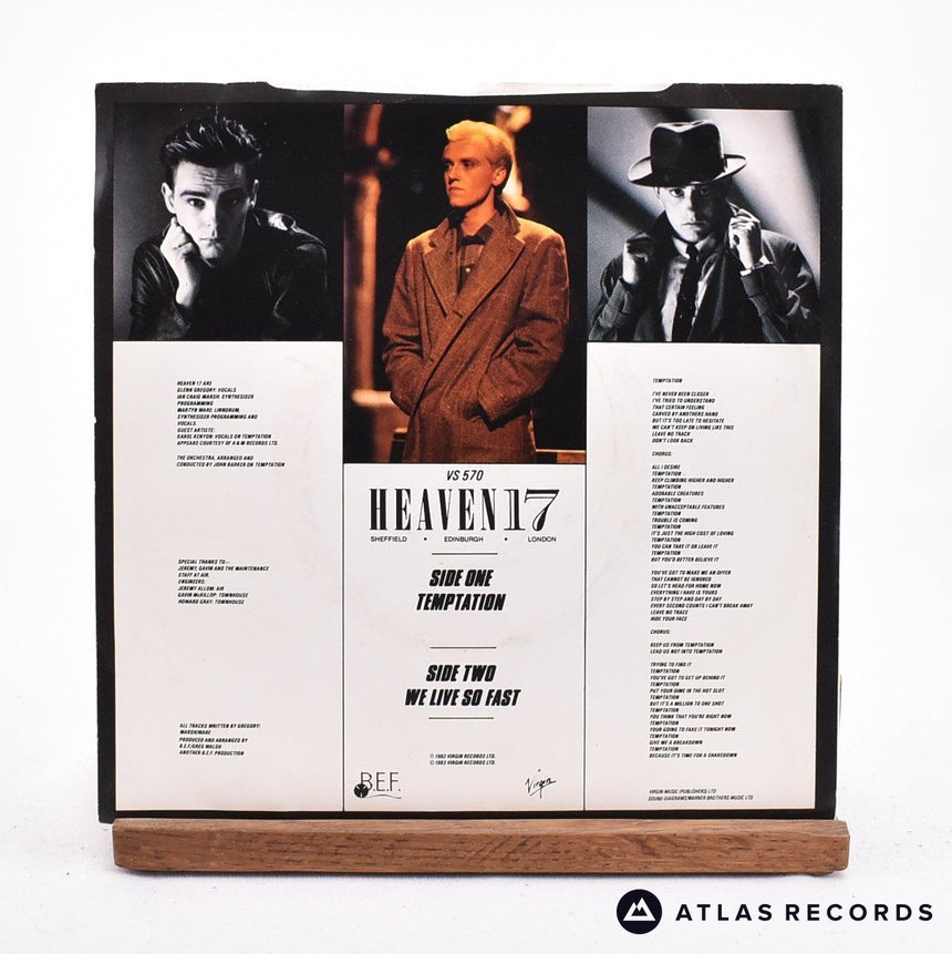 Heaven 17 - Temptation - 7" Vinyl Record - EX/EX