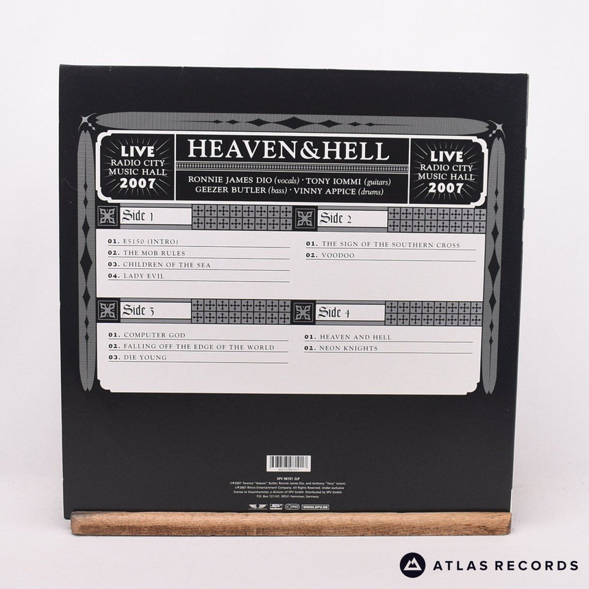 Heaven & Hell - Radio City Music Hall Live 2007 - 2 x LP Vinyl Record - EX/EX