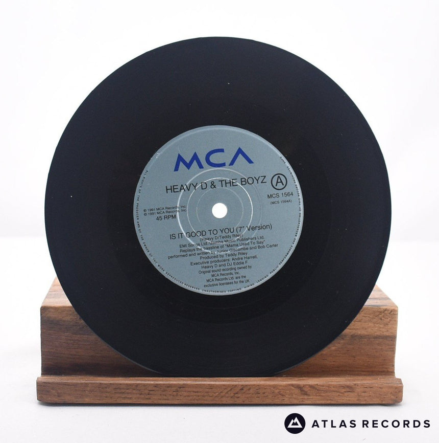 Heavy D. & The Boyz - Is It Good To You - 7" Vinyl Record - VG+/EX