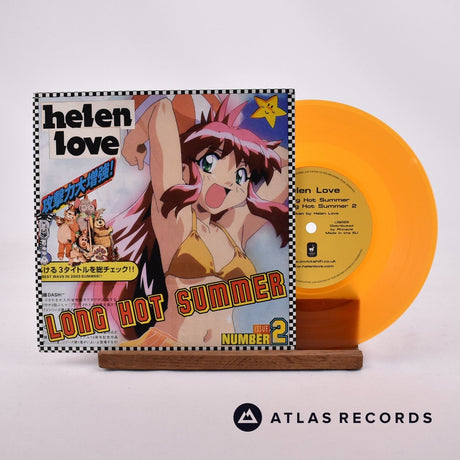 Helen Love Long Hot Summer 7" Vinyl Record - Front Cover & Record