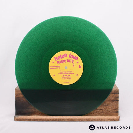 Helen Love - Radio Hits Vol.2 - Green Glittered LP Vinyl Record - EX/VG+