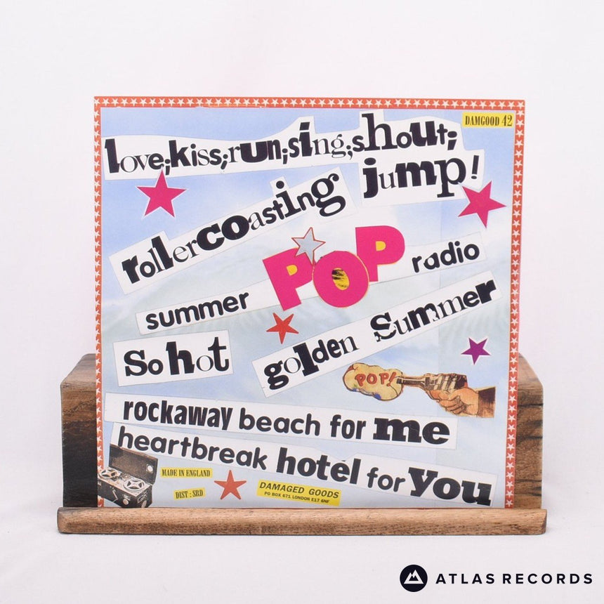 Helen Love - Summer Pop Punk Pop - Hot Pink 10" Vinyl Record - EX/EX