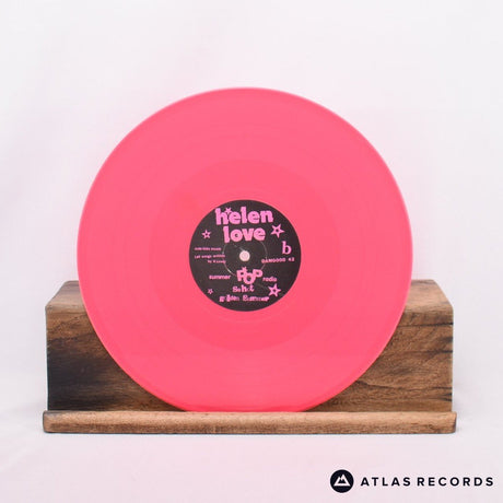Helen Love - Summer Pop Punk Pop - Hot Pink 10" Vinyl Record - EX/EX